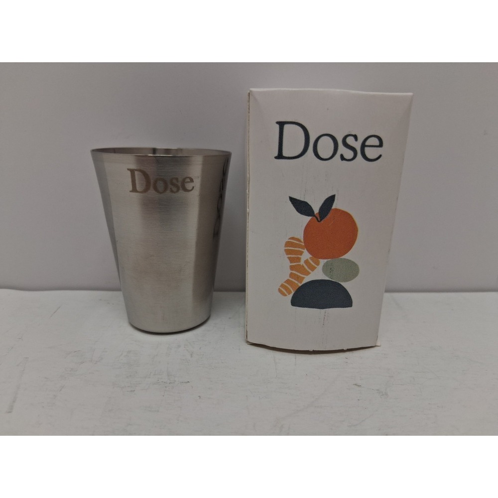 NEW Dose Stainless Steel Shot Glass 2 1/2"H